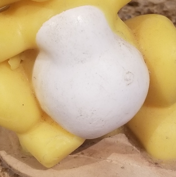 Fun Yellow and Pink GURLEY EASTER Bunny Candle - Picture 3 of 16